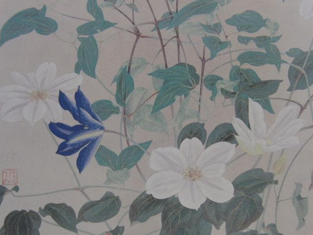 伊藤はるみ、【初夏】、希少な額装用画集より、新品額装付