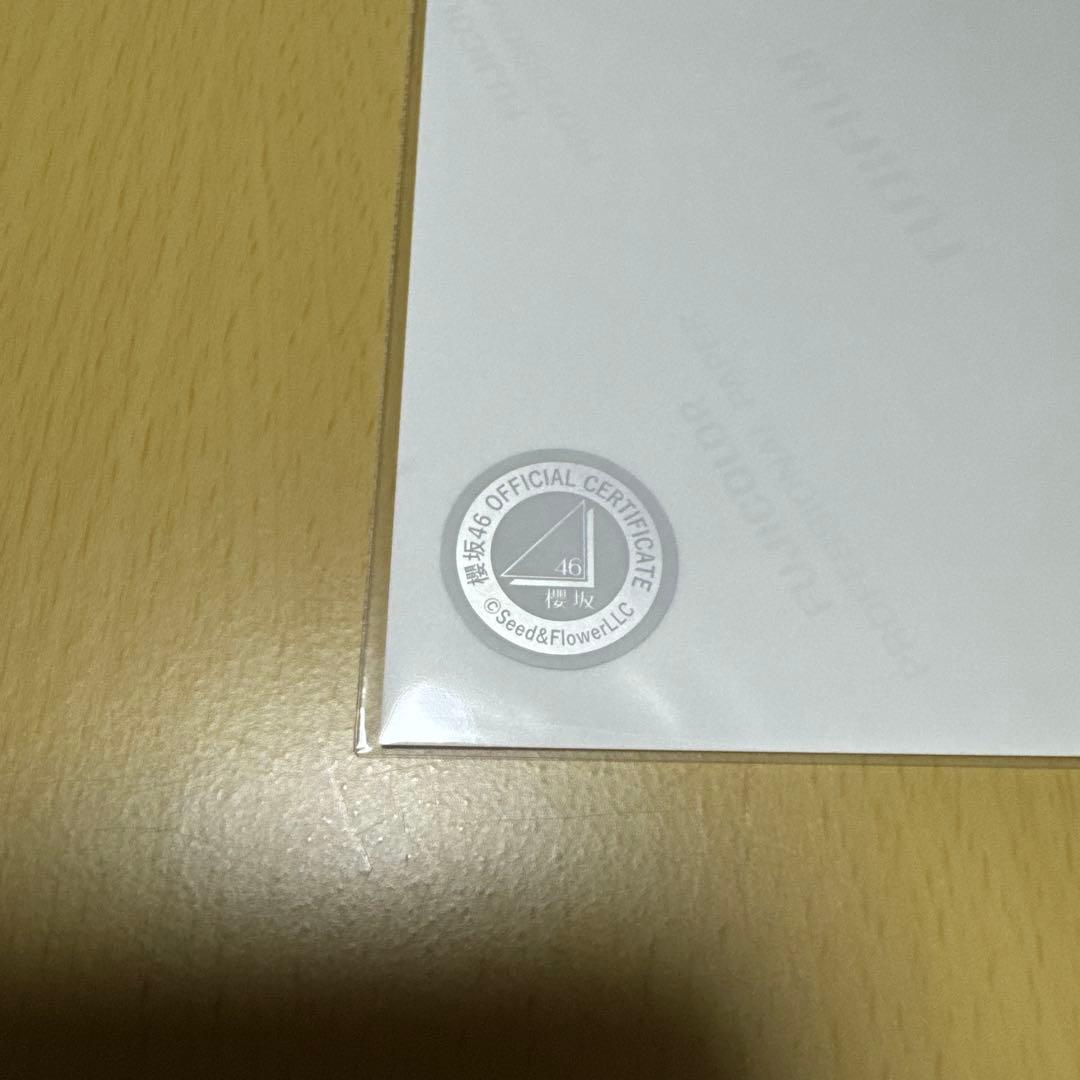 櫻坂46 浅井恋乃未 【 2025年 サンタ衣装（直筆サイン入り）】 全身 1枚