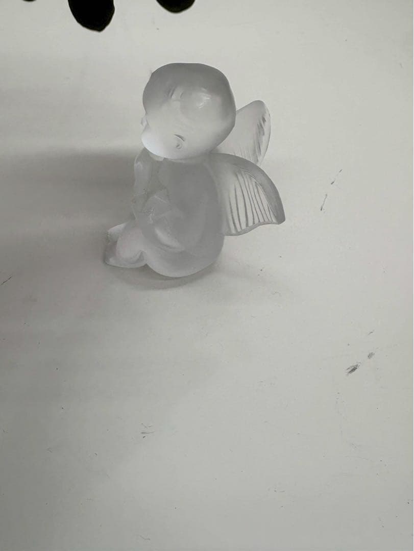 Lalique ラリック クリスタル 天使 置物 3体セット 中古品 - メルカリ