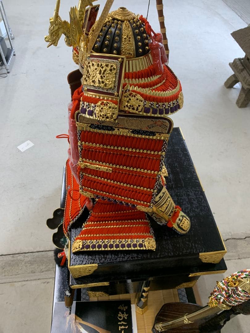 五月人形　平安一水作　15号鎧飾り