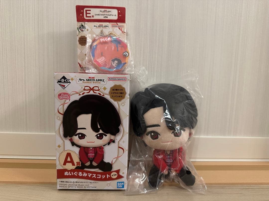 Mrs. GREEN APPLE 一番くじ　A賞　E賞　大森元貴 一番くじMrs. GREEN APPLE A賞 E賞 F賞 大森元貴 セット