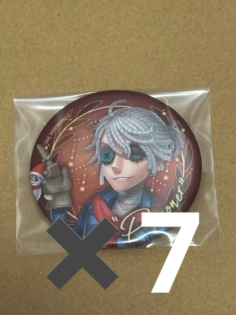 第五人格 クリスマス 囚人 缶バッジ ロフト