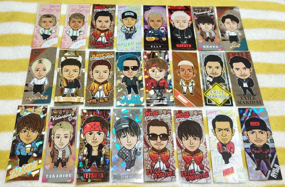 LDH 千社札 シール 24種類セット バラ売り✕ EXILE - メルカリ