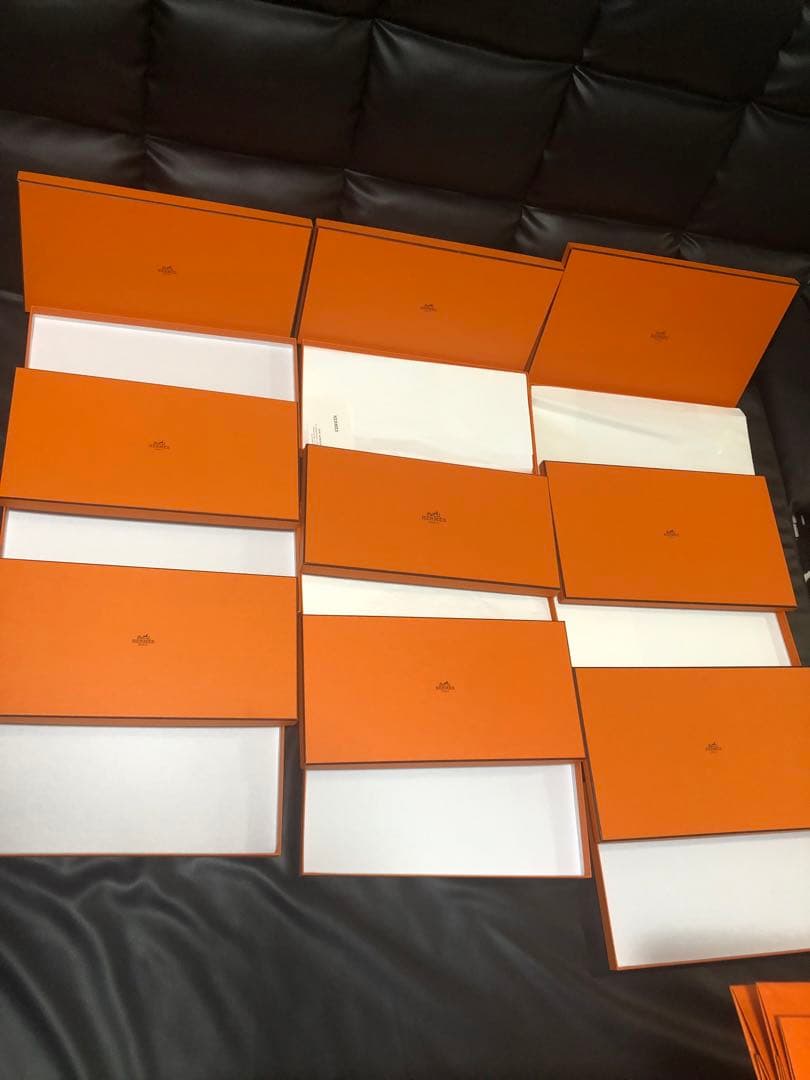 エルメス カレ箱 スカーフ類箱 まとめ売り スカーフブック有り