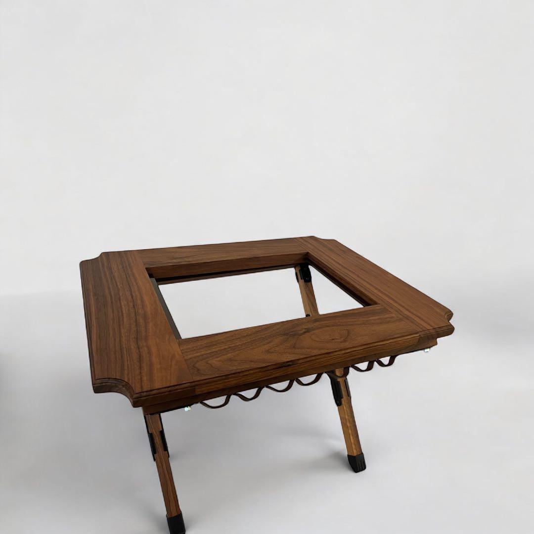 outlet】ブラックウォールナット1ユニットテーブル