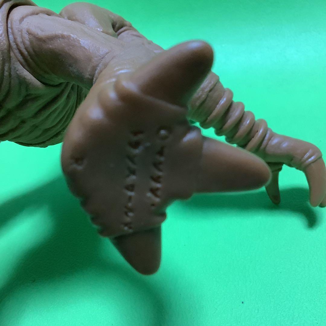 ビリケン商会★ソフビ★ガレージキット★レーザーブラスト★トカゲ宇宙人★組み立て済