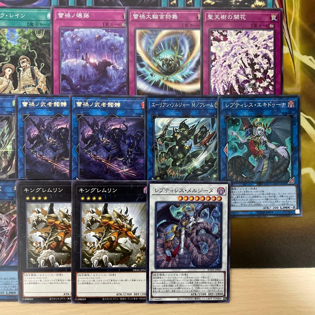 本格構築 蕾禍デッキ 溟界の蛇睡蓮 ヌル ナイア 蕾禍ノ大王鬼牙 蕾禍ノ鎖蛇巳