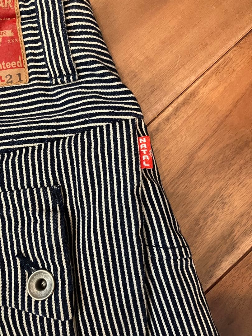 ネイタルデザイン LotG55 ヒッコリー フラップ サルエルパンツ - メルカリ