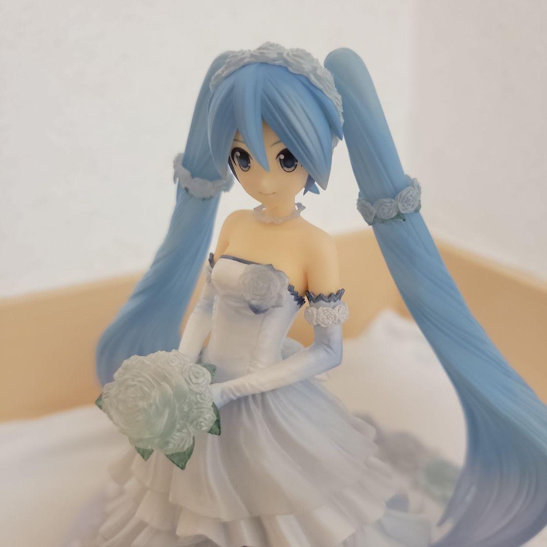 美品」初音ミク ウェディングドレス Ver 1/6サイズ フォトレビュー限定