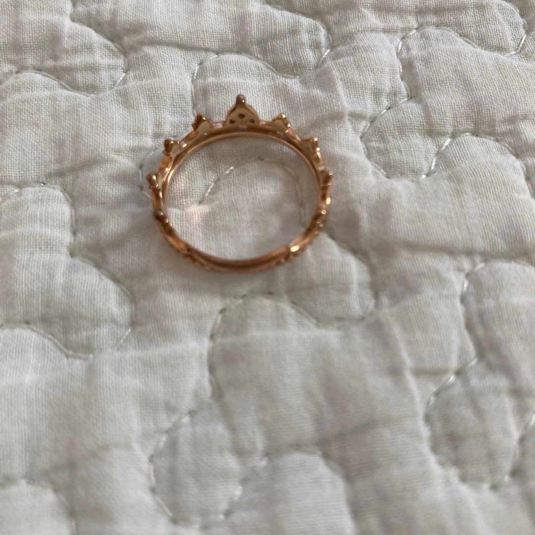 ノジェス　NOJESS K10ダイヤモンドリング 7号　クラウン