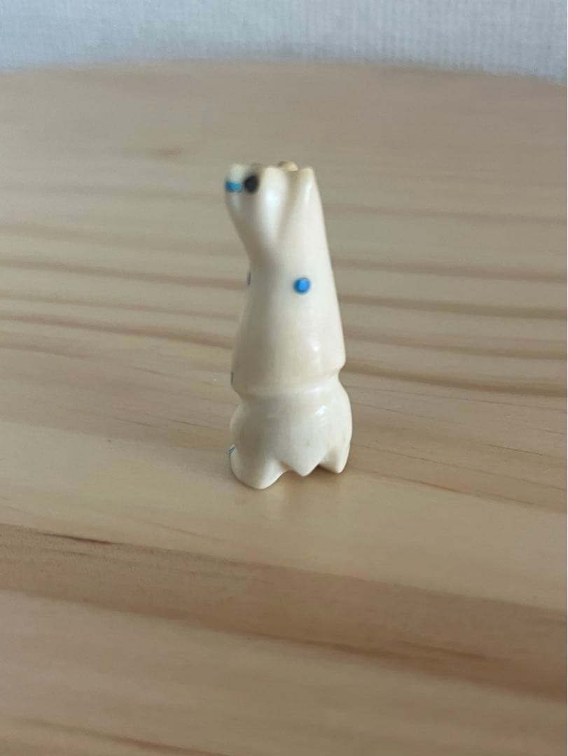 インディアンジュエリー zuni フェティッシュ しろくま シロクマ 白熊