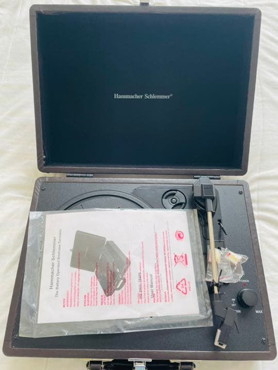 Hammacher Schlemmer レコードプレイヤー C99931078 快適