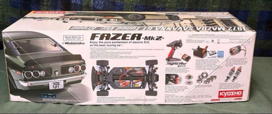 1/10京商 フェーザー Mk2 1972 マツダ サバンナ RX-3