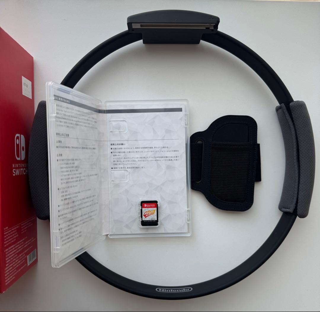 12/16まで値下げ!ニンテンドースイッチ有機ELマリオレッド&リングフィット