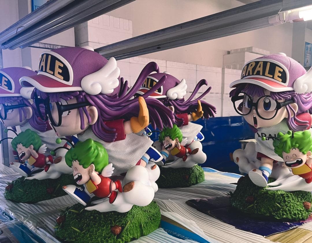 Dr.スランプ アラレちゃん 走る ガレージキット フィギュア 1/2スケール