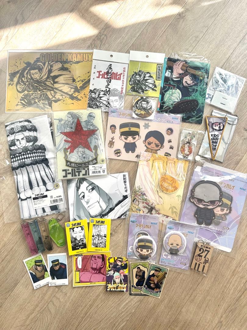 ゴールデンカムイグッズ まとめ