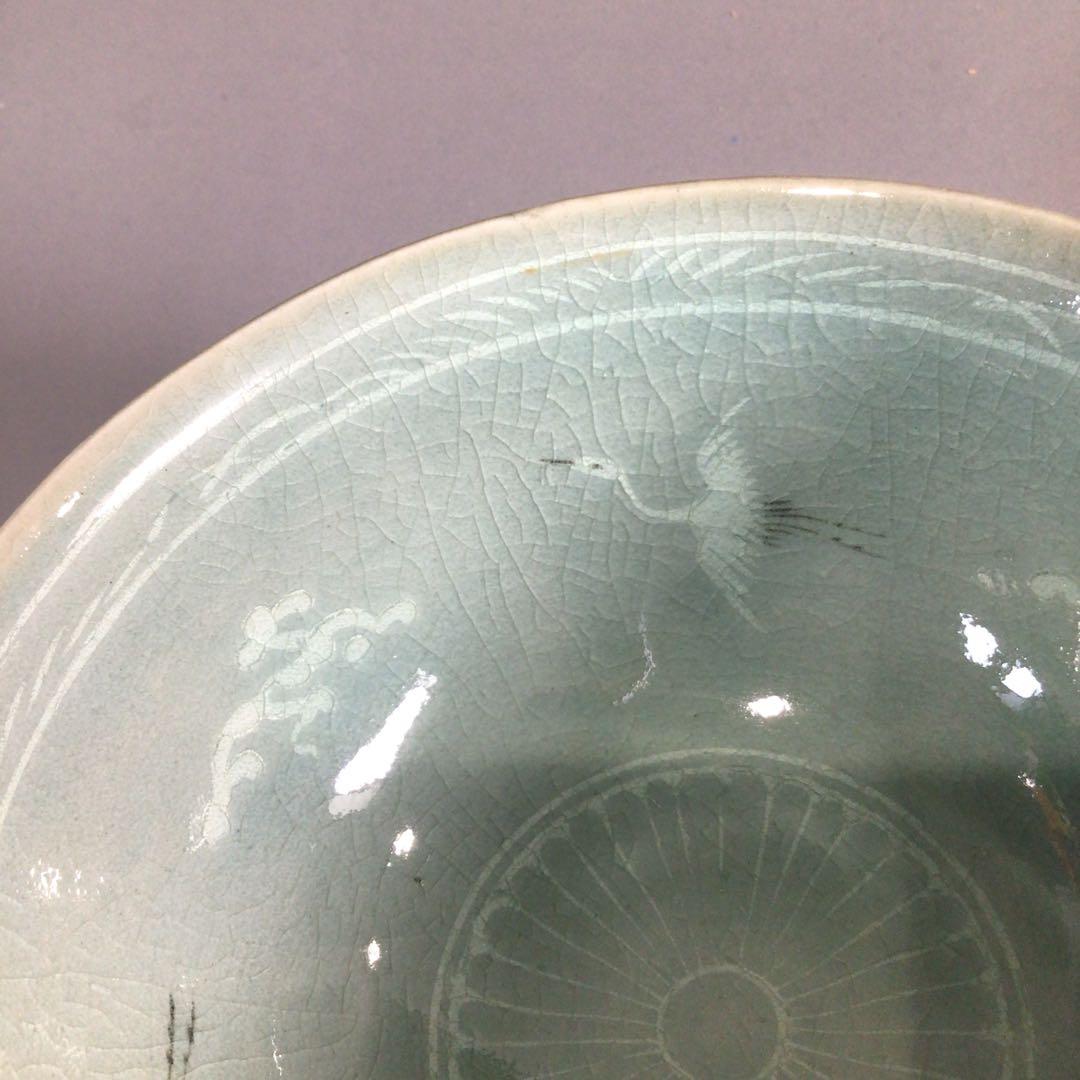 P455 茶碗 『高麗焼』『楽善斎 李方子造』『青磁茶碗』 抹茶碗 共