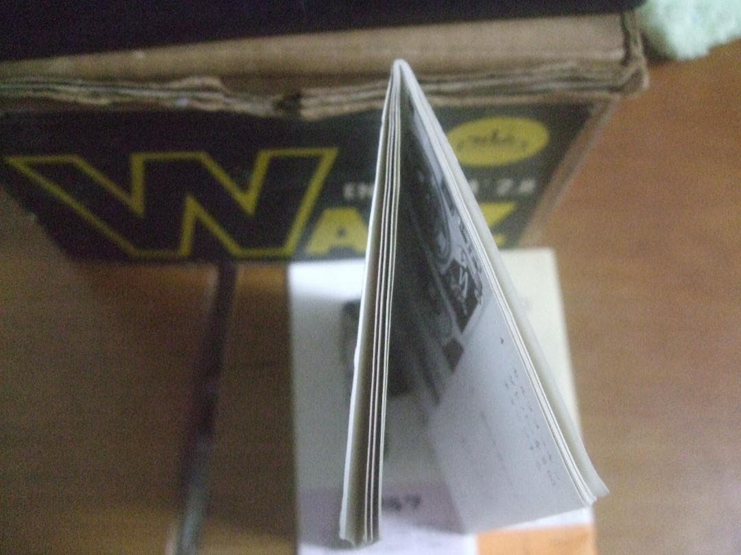 ワルツ・カメラ、元箱と取説付き。昭和35年4月・購入