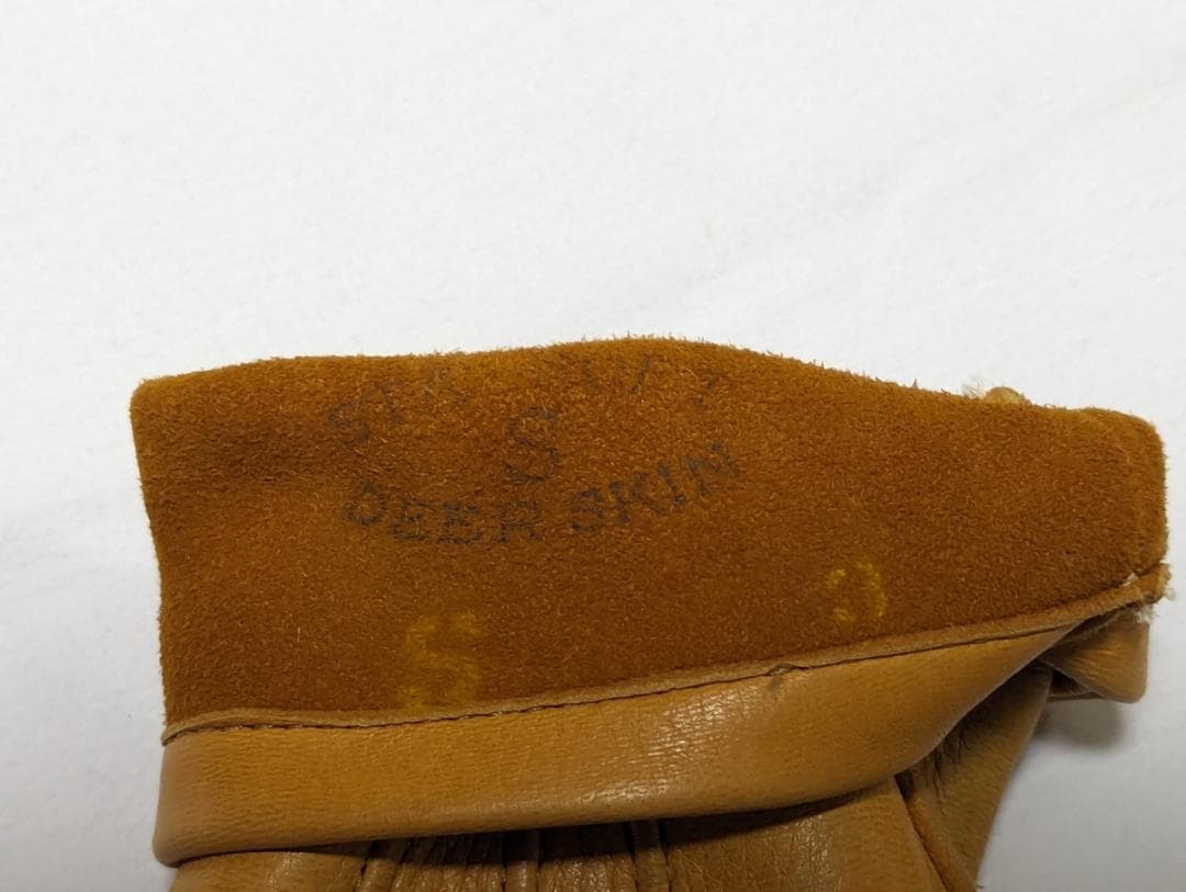 L.L.Bean イエロー キャメル ディアスキングローブ レザーグローブ