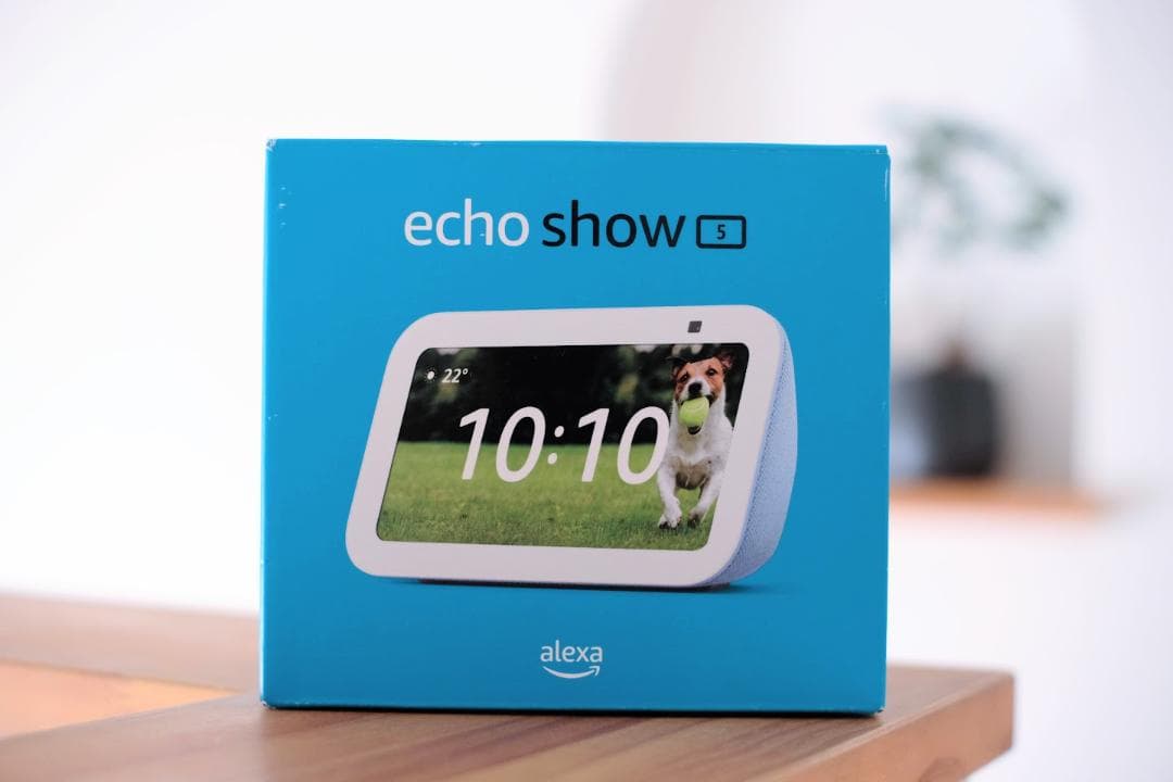 美品】Echo Show 5 第3世代 クラウドブルー AmazonAlexa