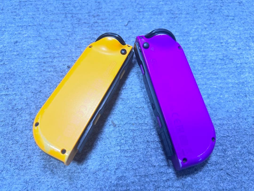 Nintendo Switch 本体 紫/黄【フルセット】動作確認済み