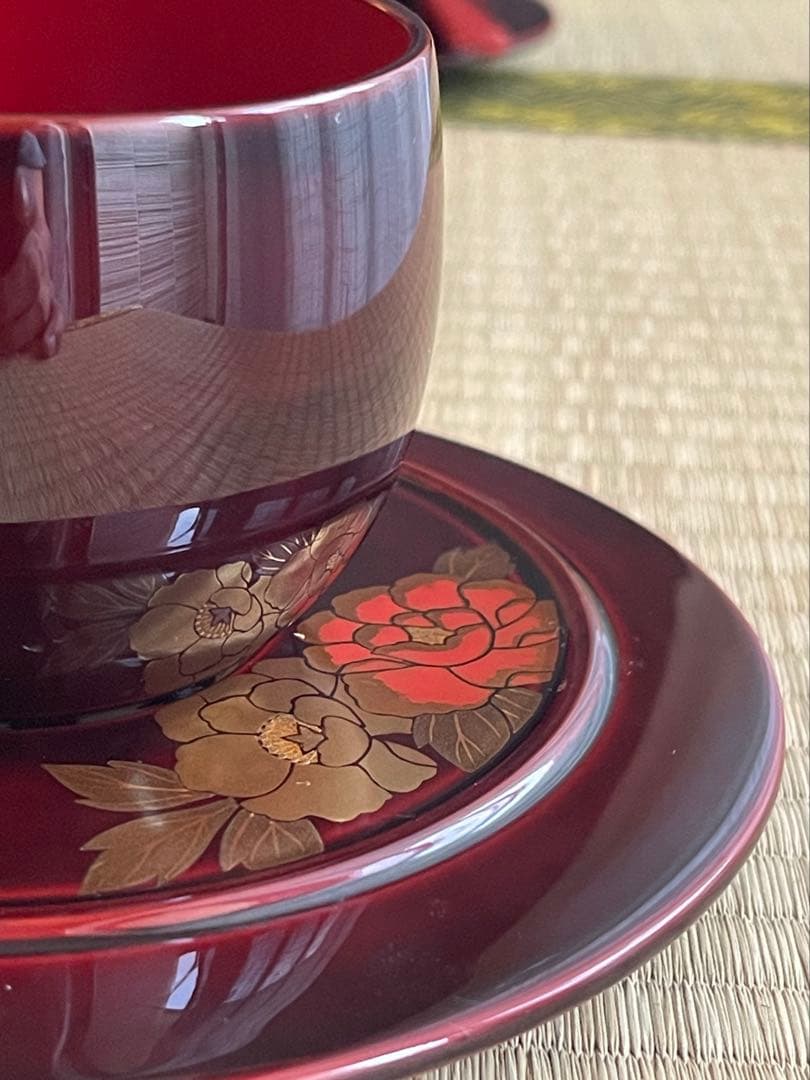 輪島塗 カップ ソーサー スプーン 5セット