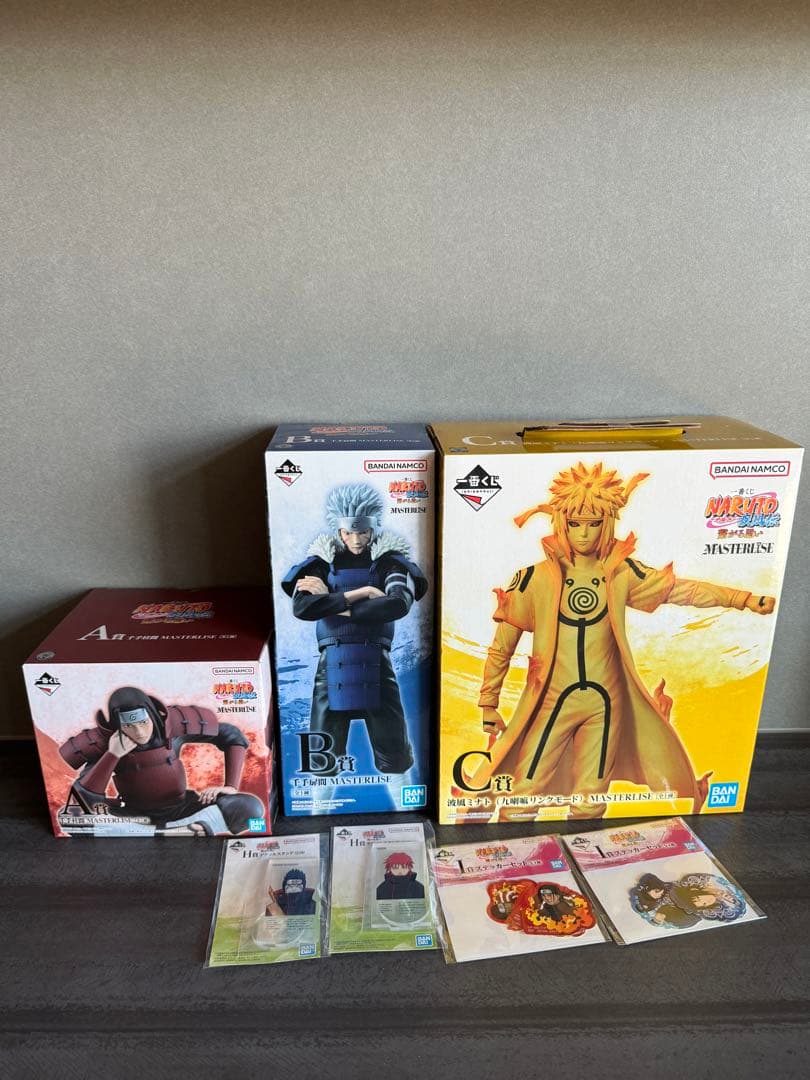 一番くじNARUTO ABCD賞セット