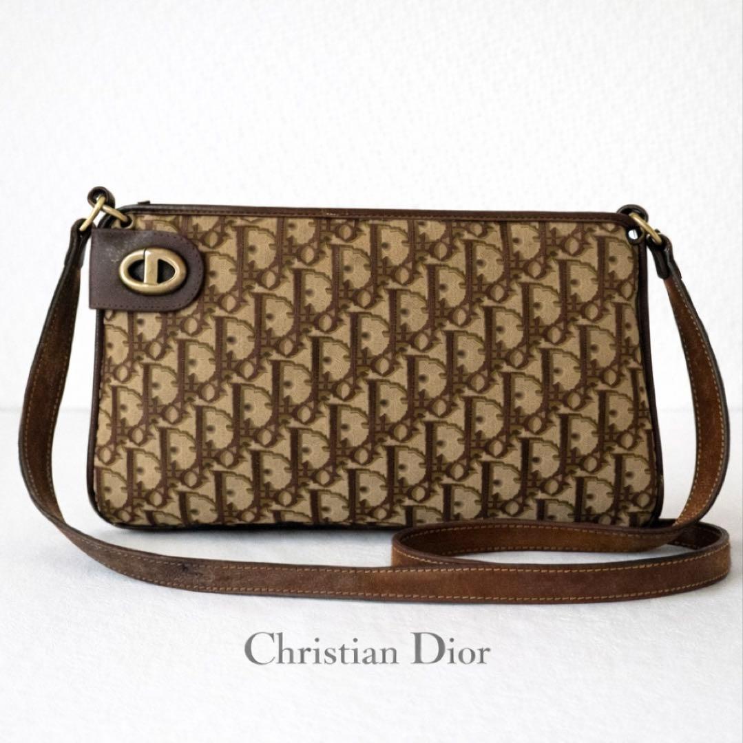 Christian Dior ✨ トロッター ショルダーバッグ ヴィンテージ - メルカリ