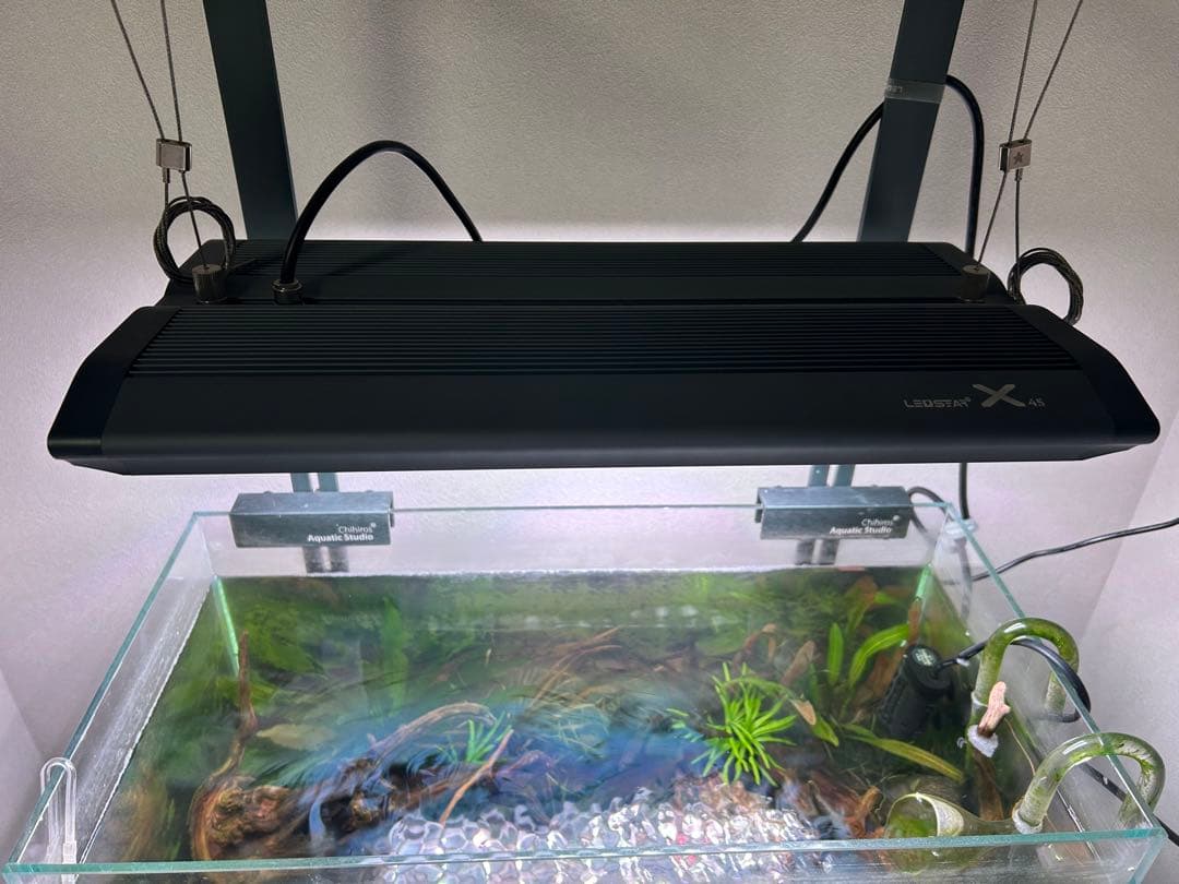 LEDSTAR 水槽ライト X（45㎝） Chihirosスタンド
