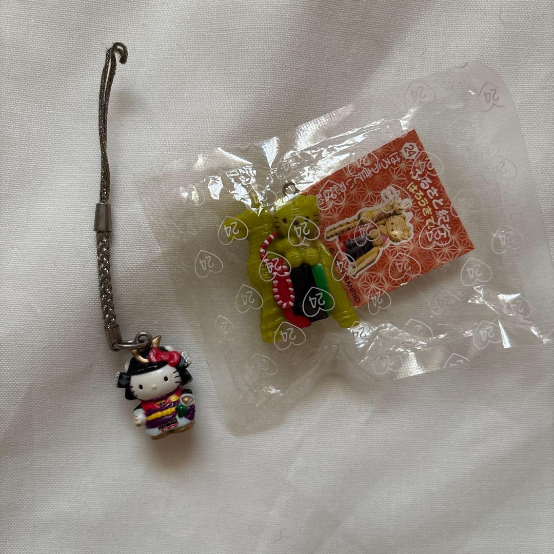 ハローキティ ストラップセット 34個+おまけ2つ まとめ売り
