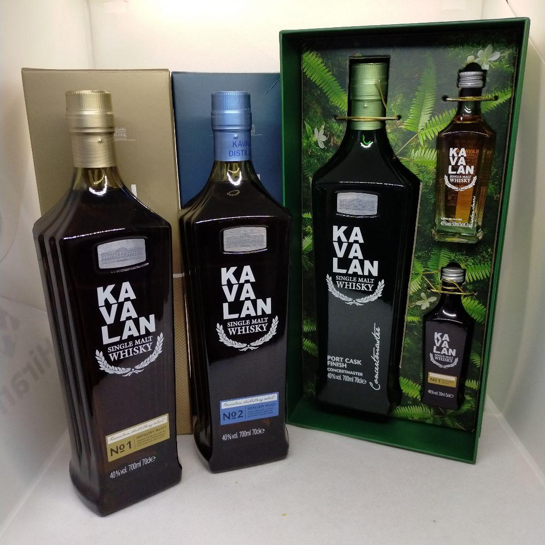 未開栓 KAVALAN シングルモルトウイスキー セット