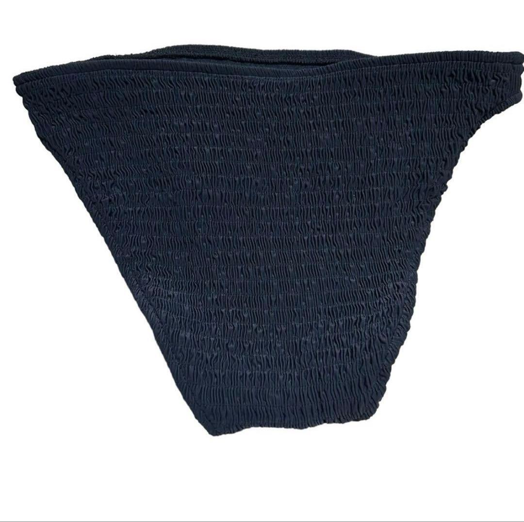 【美品】anuans シャーリングバックタイセットアップ