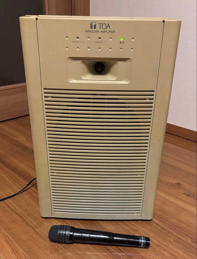 TOA ワイヤレスアンプWA-1802C マイク一本付 商品データダウンロード（生産完了品版）:ワイヤレスアンプ (WA-1802C