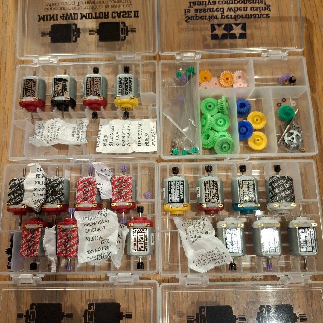 【ダー梅パイセン専用】ミニ四駆 引退セット モーター タイヤ オイル ブレーキ