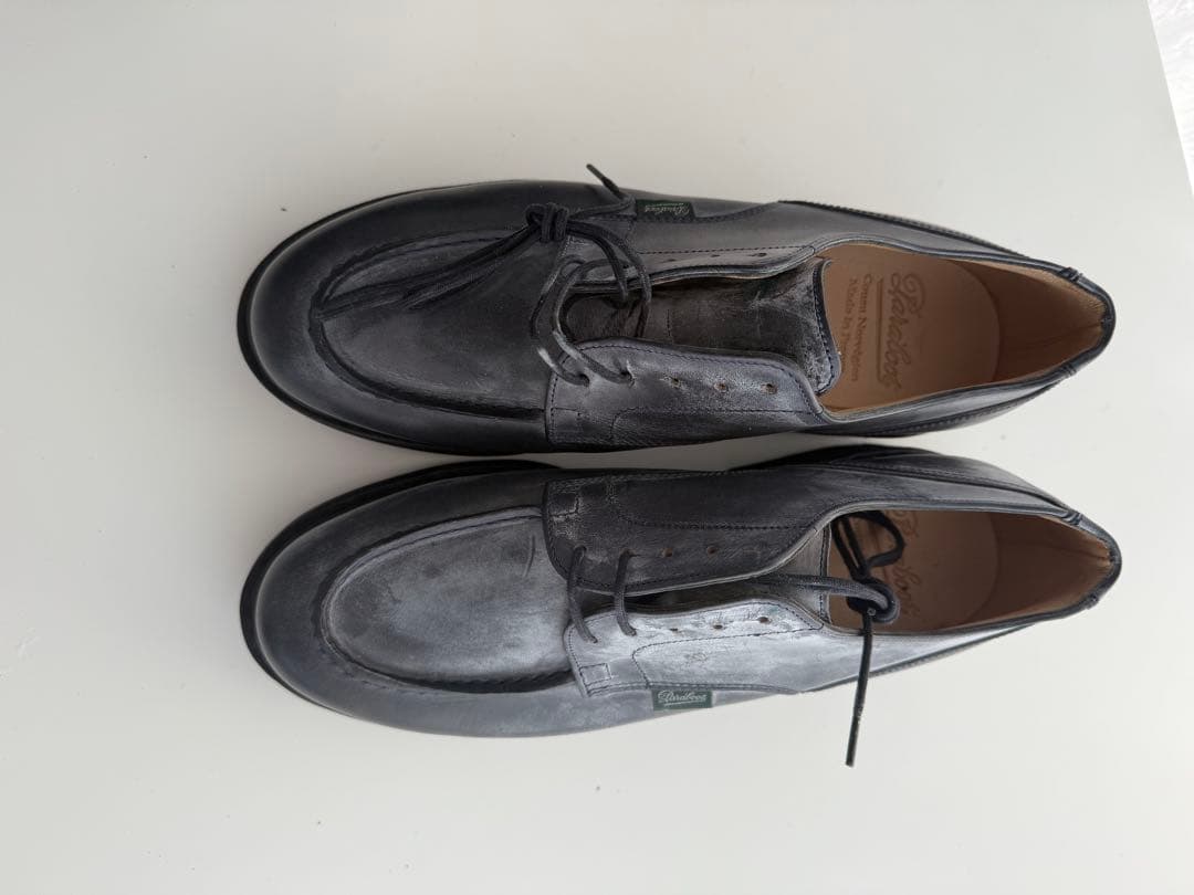 パラブーツ　シャンボード　ネイビー