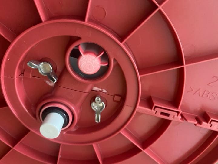 クレヨン型 遠赤電気 グラファイトカーボンヒーター レッド KKS-0683/R