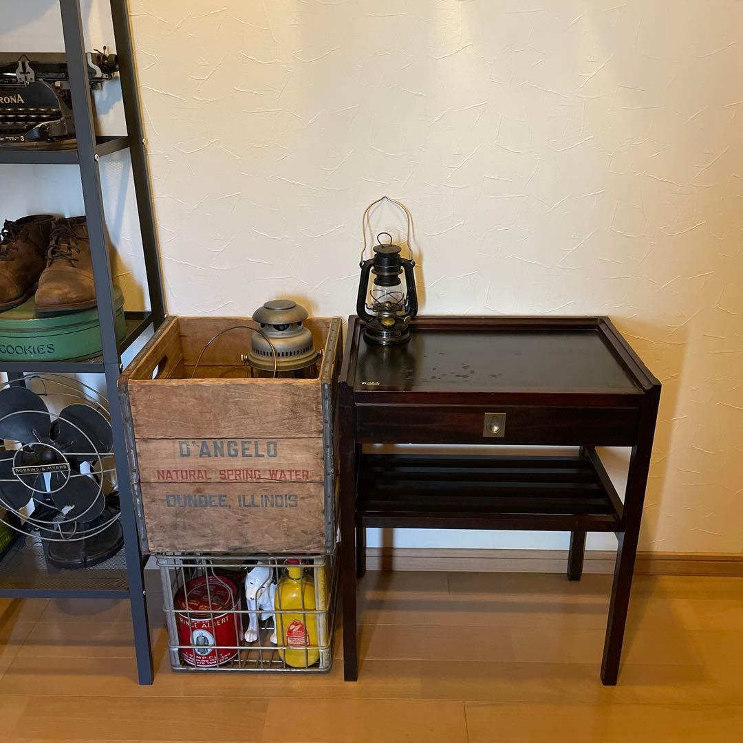 karimoku カリモク 電話台 FAX台 サイドテーブル 花台 チェスト