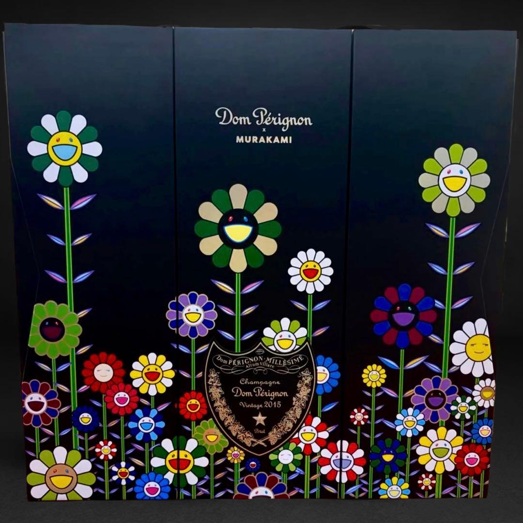 新品未開封】ドンペリニヨン 村上隆限定コラボ(ヴィンテージ 2015) x3