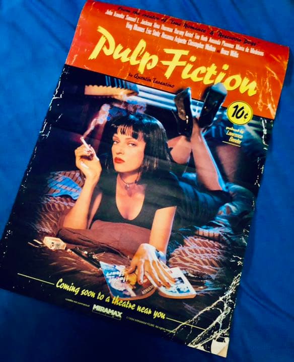 映画パルプ・フィクション 当時物ビンテージ本物ポスター