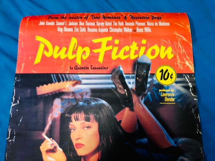 映画パルプ・フィクション 当時物ビンテージ本物ポスター