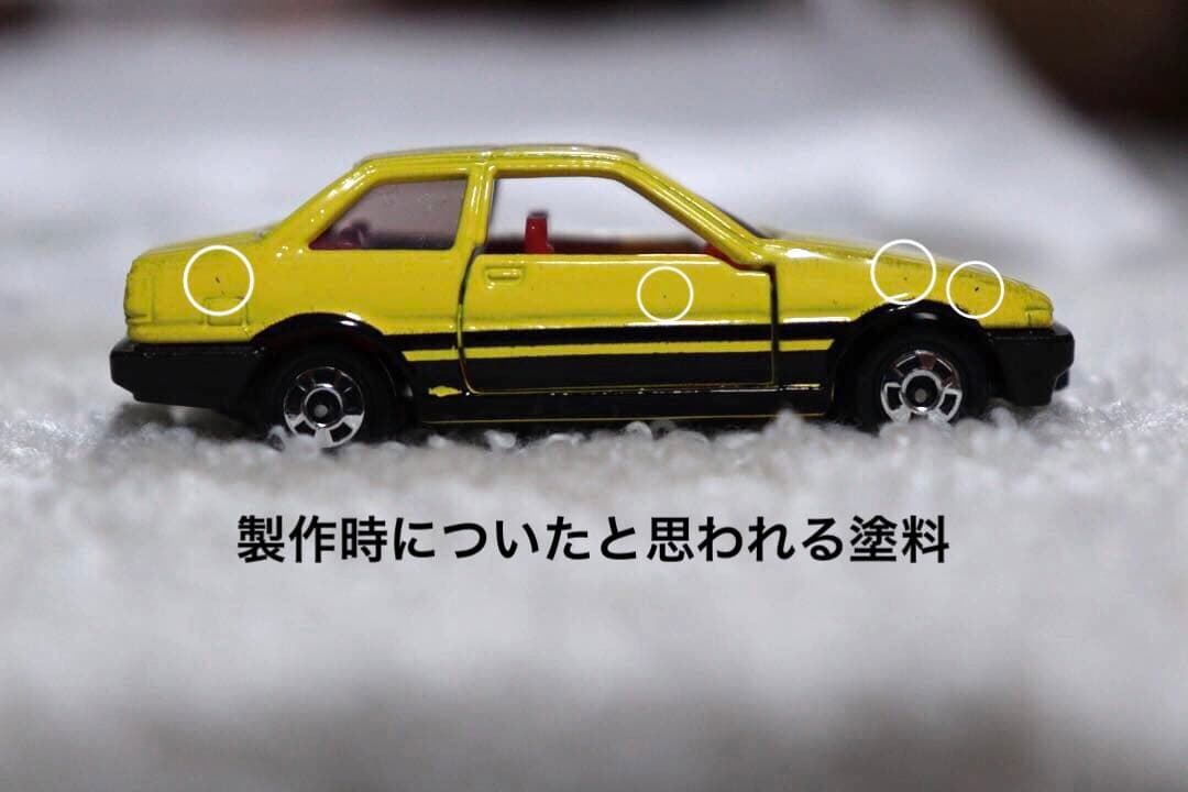 日本製 トミカ トヨタ スプリンター トレノNO.67 箱無し トミカ 黒箱