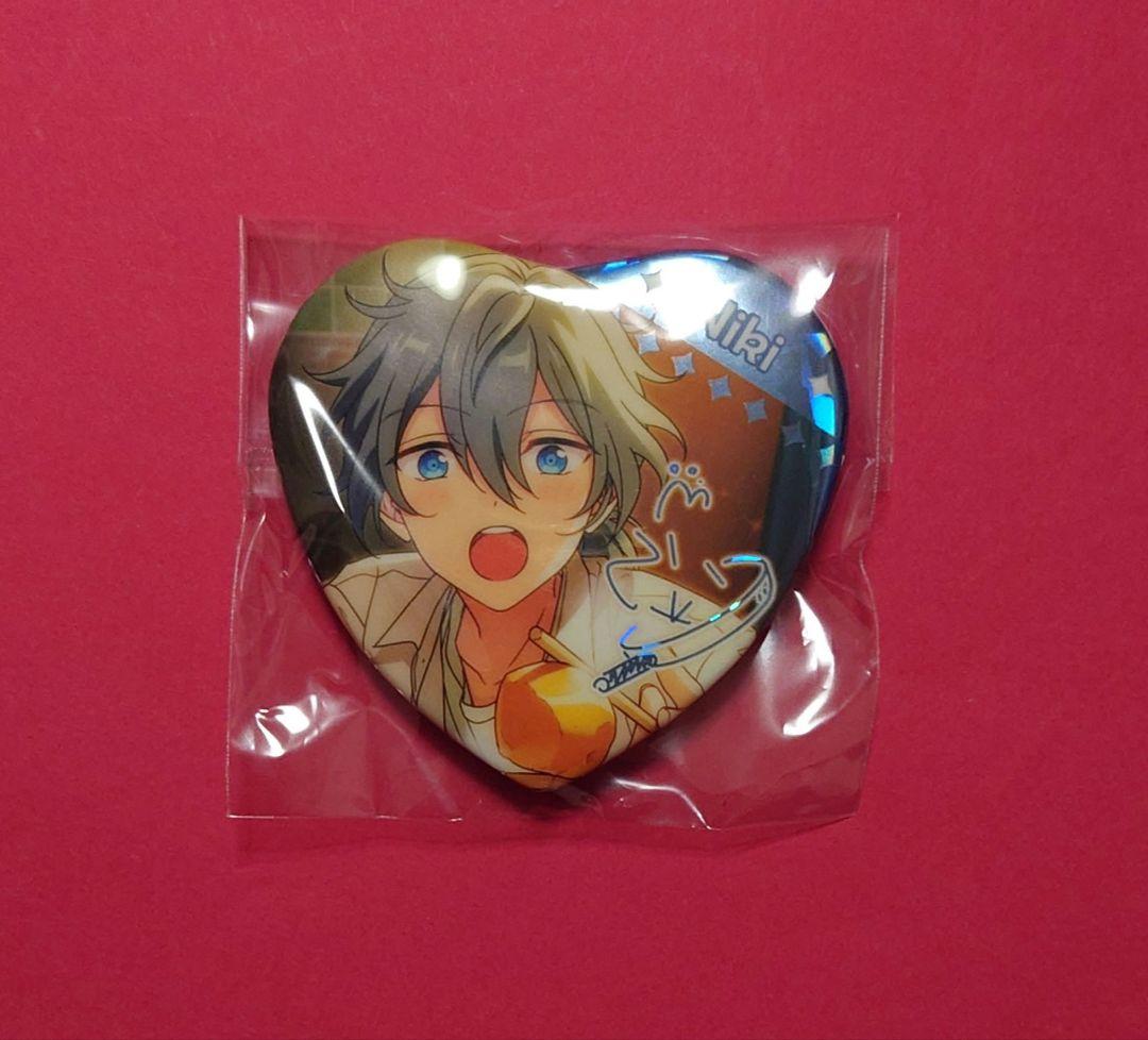 あんスタ 中国 宝石心晴 ハート缶バッジ 椎名ニキ - メルカリ