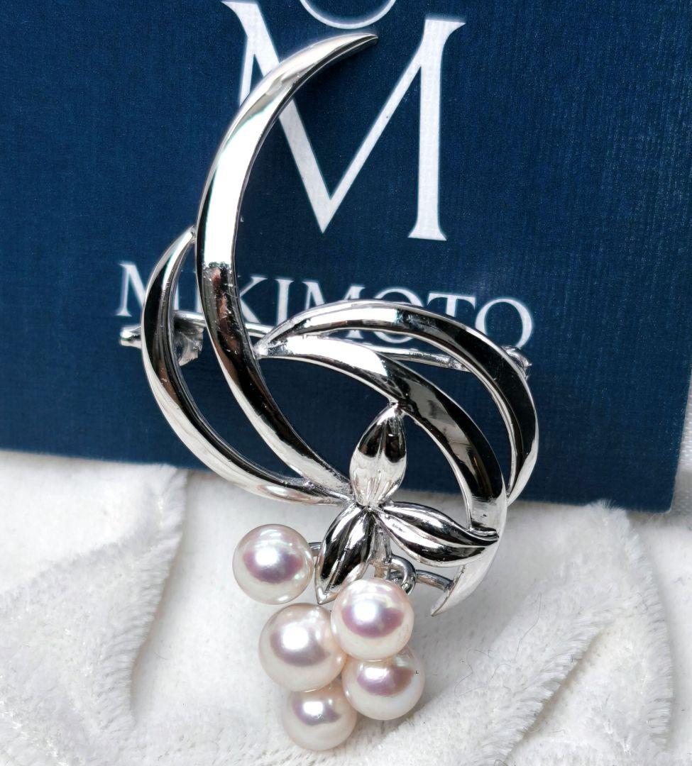 美品 最高級】ミキモト ブローチ パール フォーマル 皇室御用達 正規品