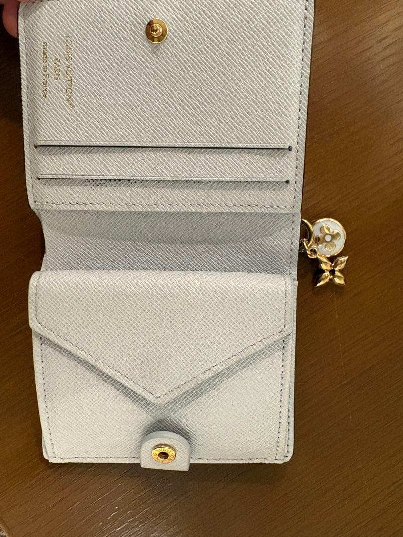 LOUISVUITTON ポルトフォイユ モノグラム アズールブルー 24日まで