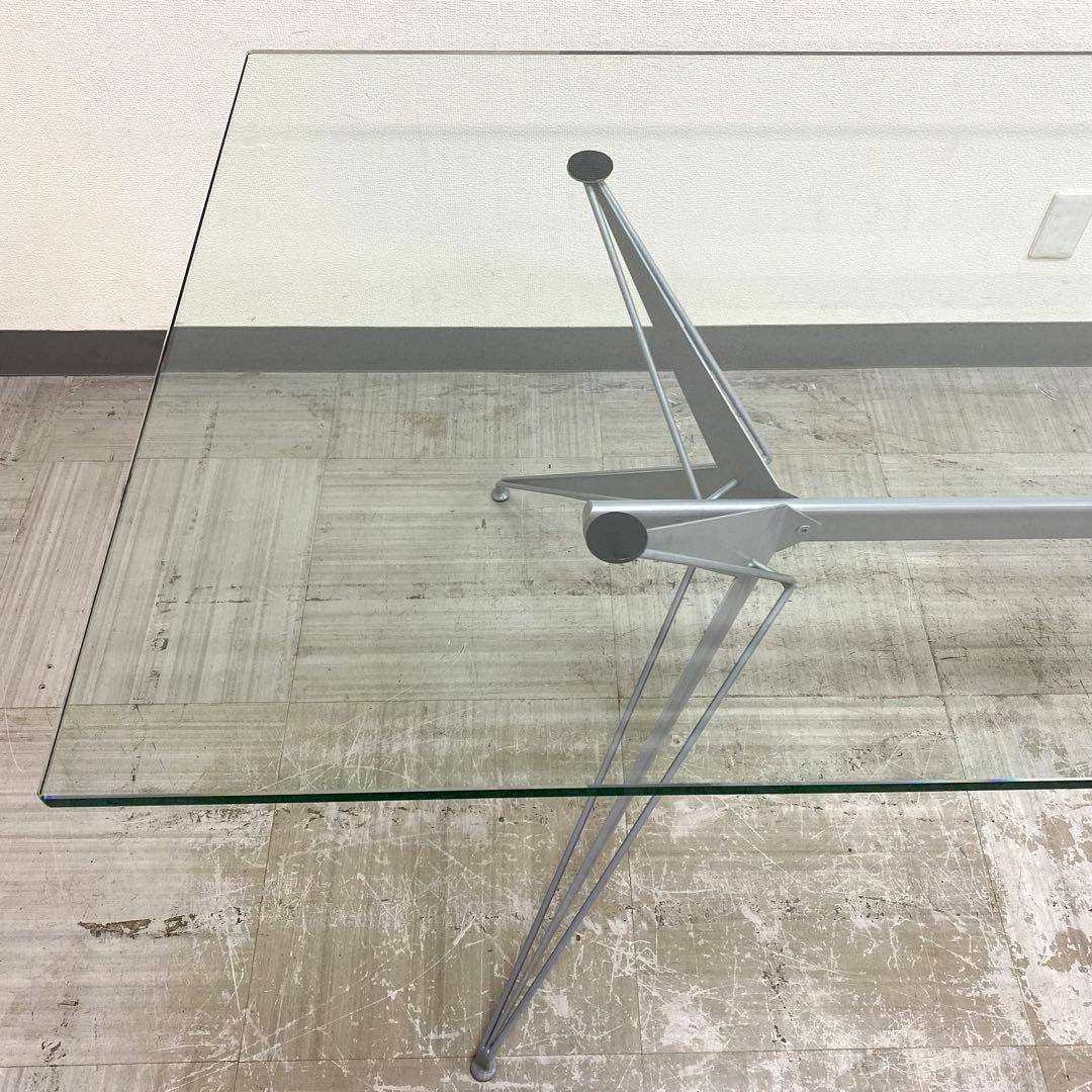 イタリア製 Fasem Glass Table ファセム ガラステーブル