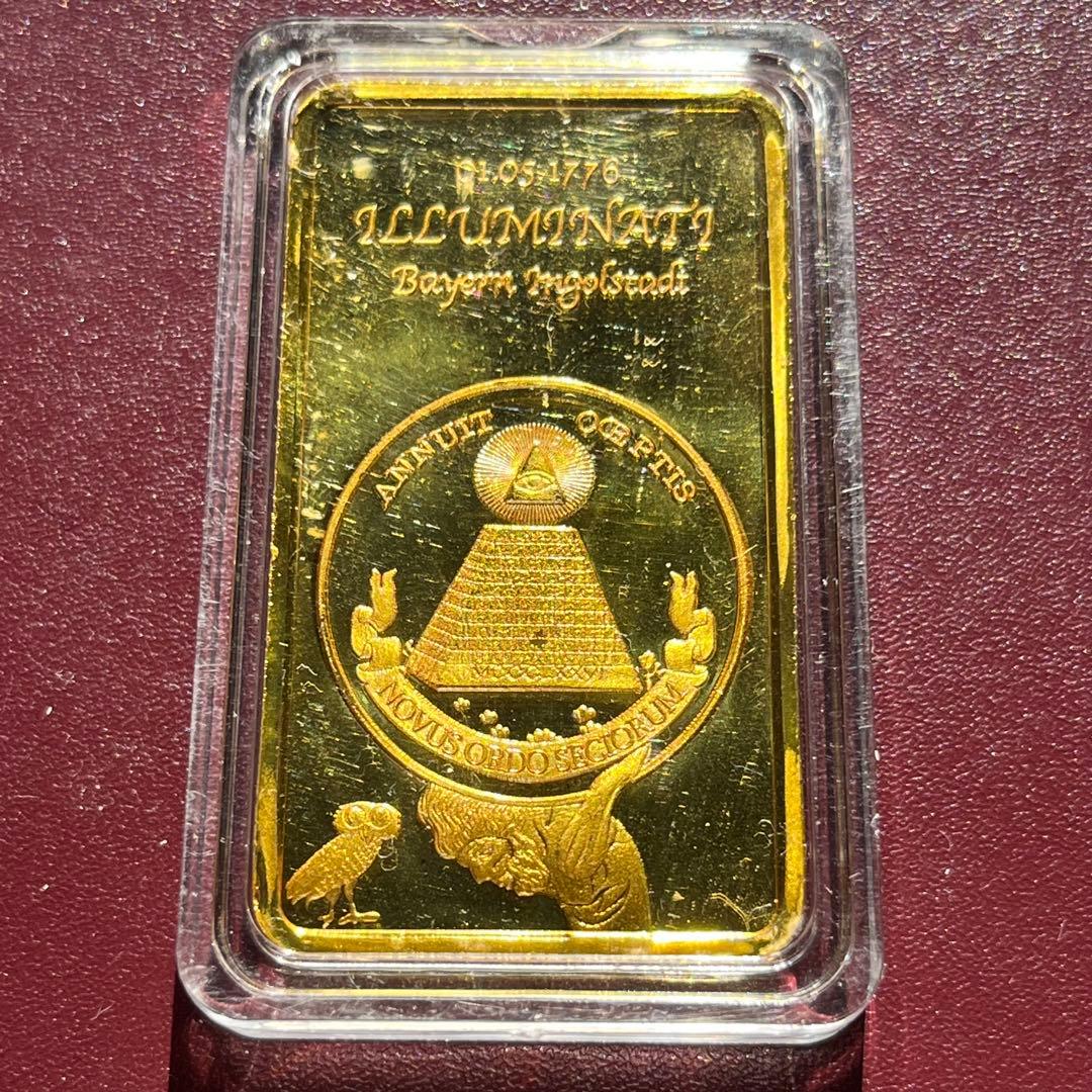 ゴールドバーインゴット金貨古銭アンティークコイン硬貨コレクション旧