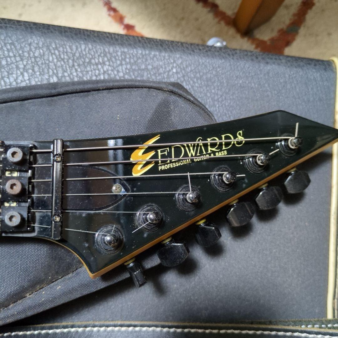 EDWARDS アンチャン エレキギター サイン入り