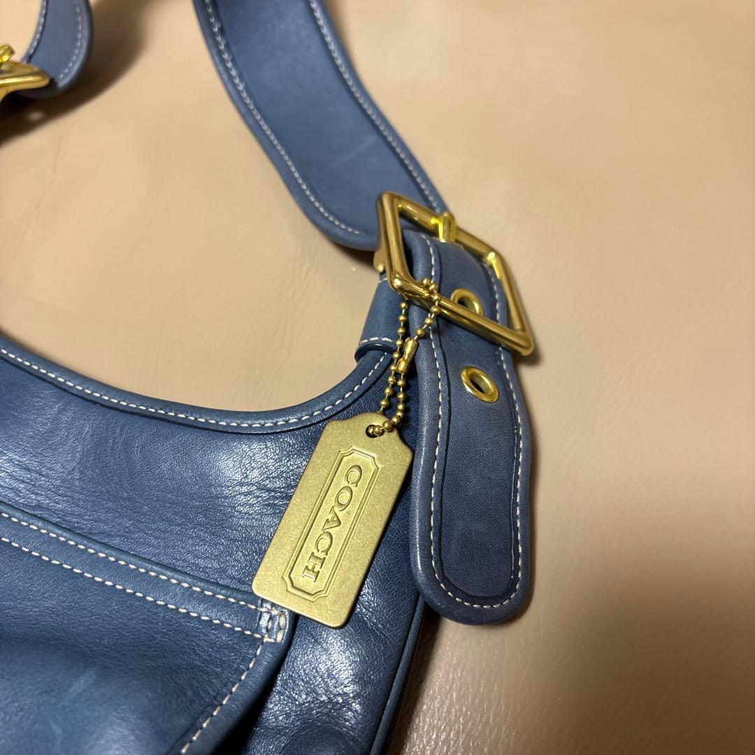 【希少色】COACH　ショルダーバッグ ワンショルダー レザー ベルト 9340