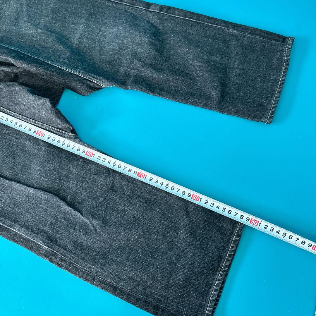 1341 GANRYU コムデギャルソン　ブラックデニム サルエルパンツ