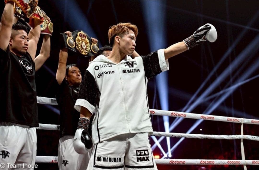 井上尚弥 受注生産 9月試合勝利記念ガウンテイストTシャツ サイズL